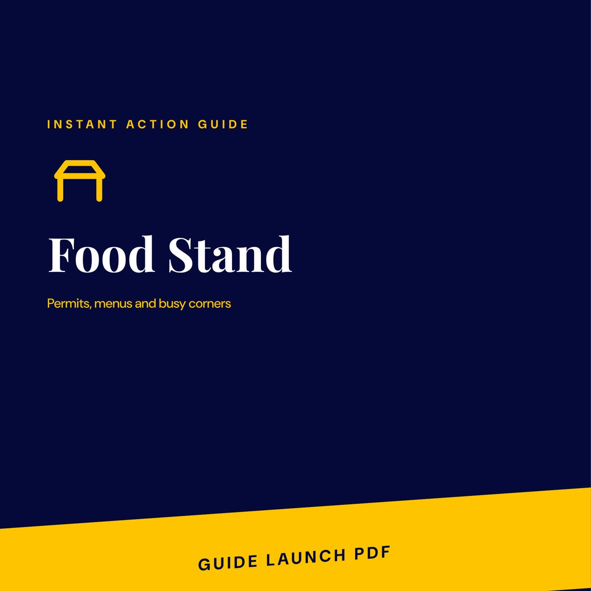 Food Stand guide cover