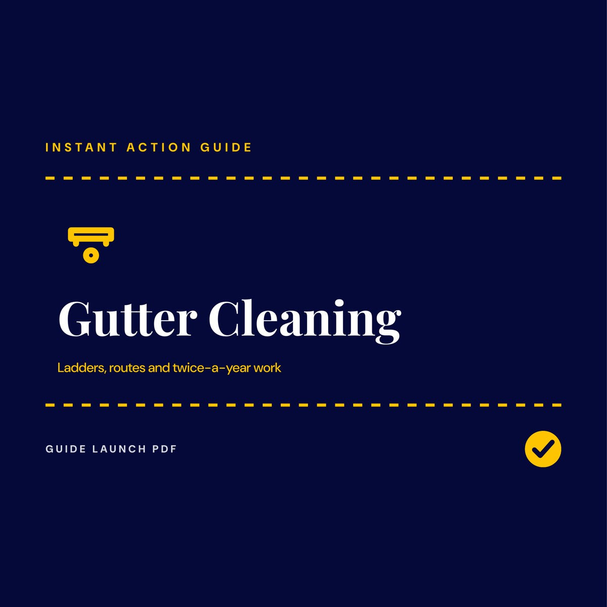 Gutter Cleaning guide cover