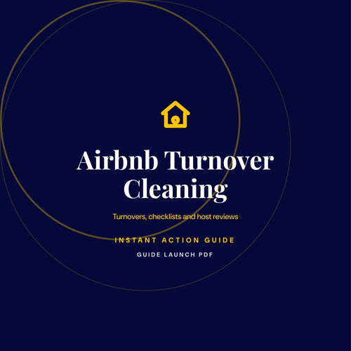 Airbnb Turnover Cleaning guide cover