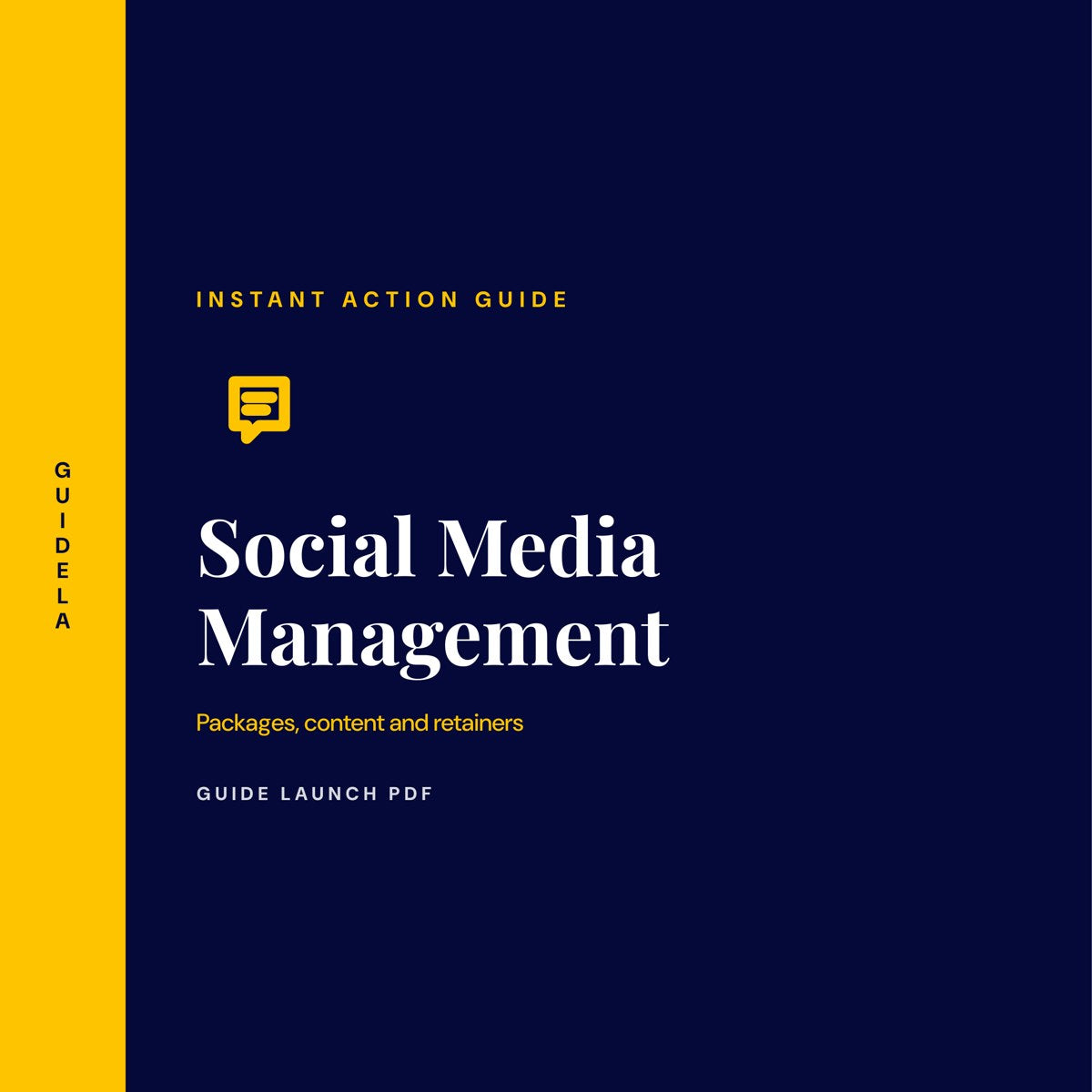 Social Media Management guide cover