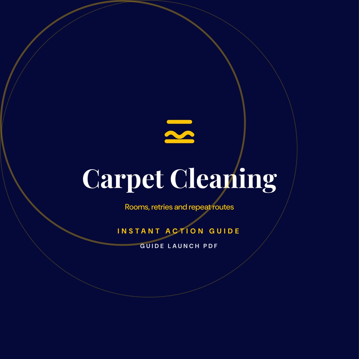 Carpet Cleaning guide cover