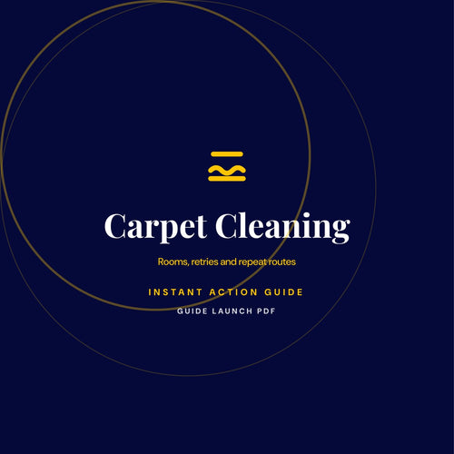 Carpet Cleaning guide cover