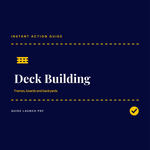 Deck Building guide cover