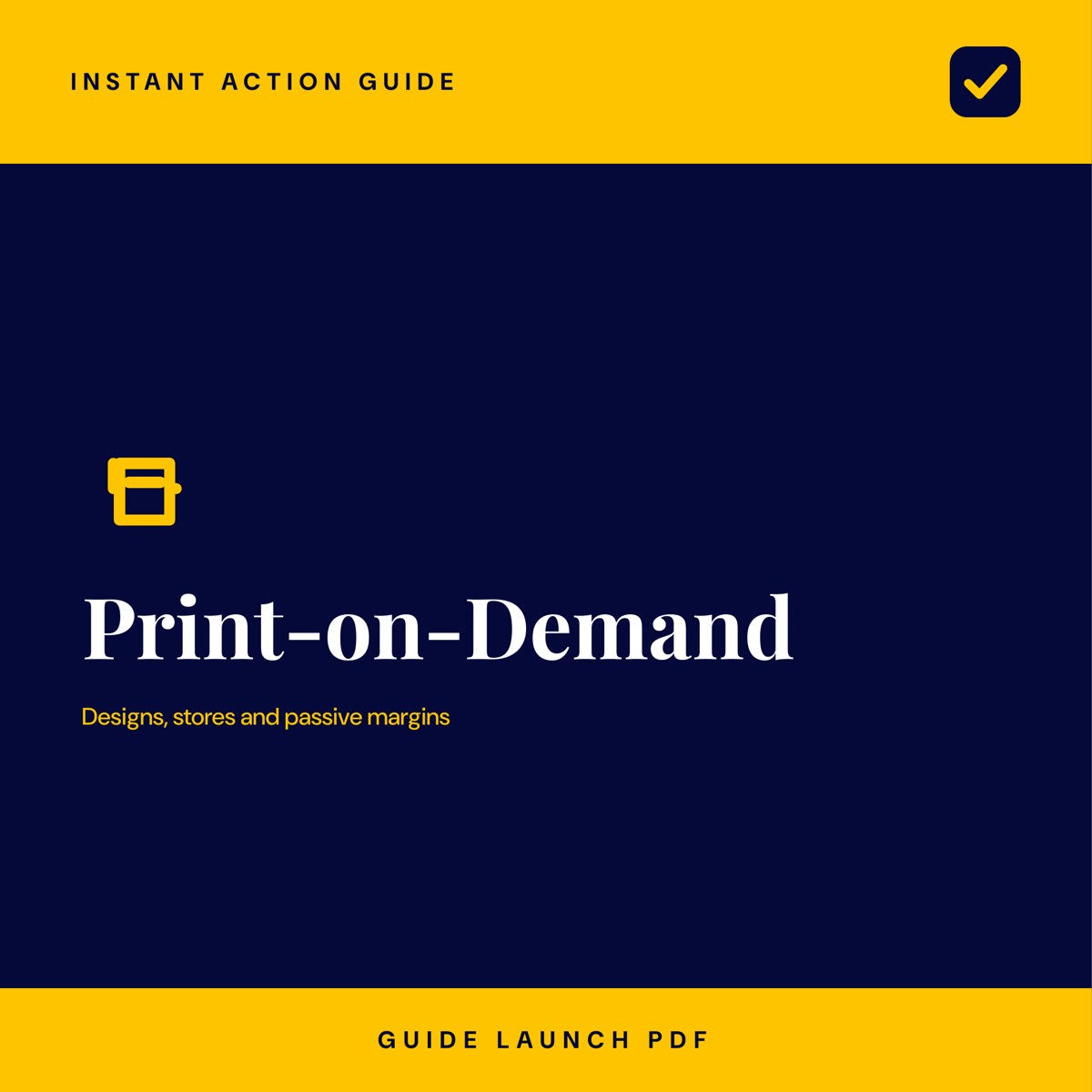 Print-on-Demand guide cover