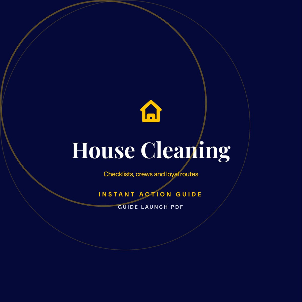House Cleaning guide cover