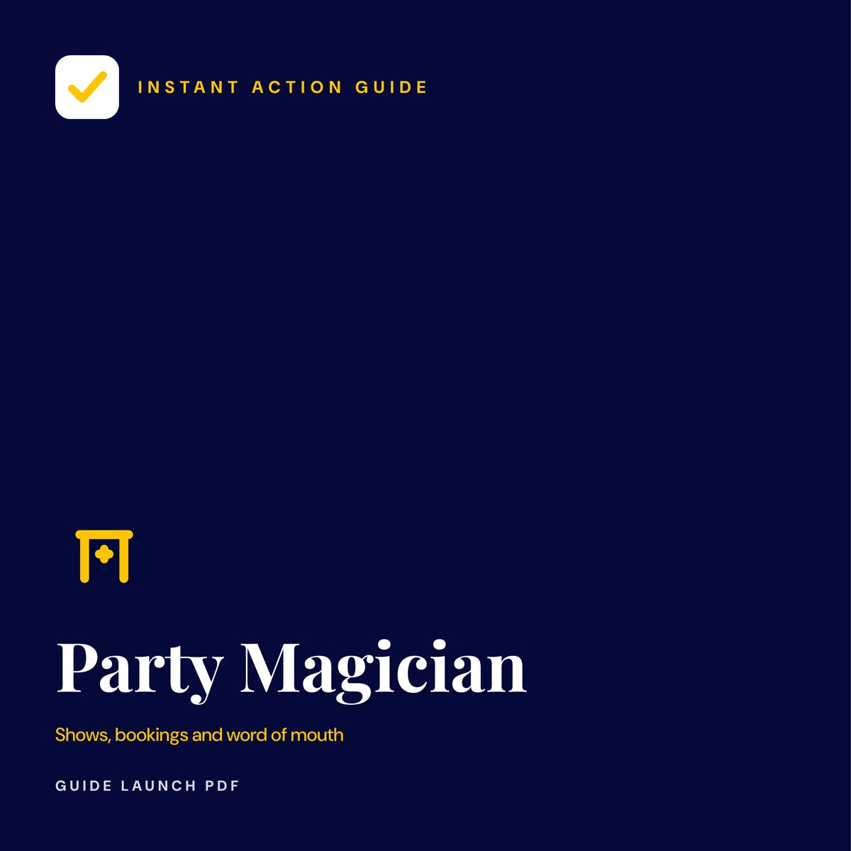 Party Magician guide cover