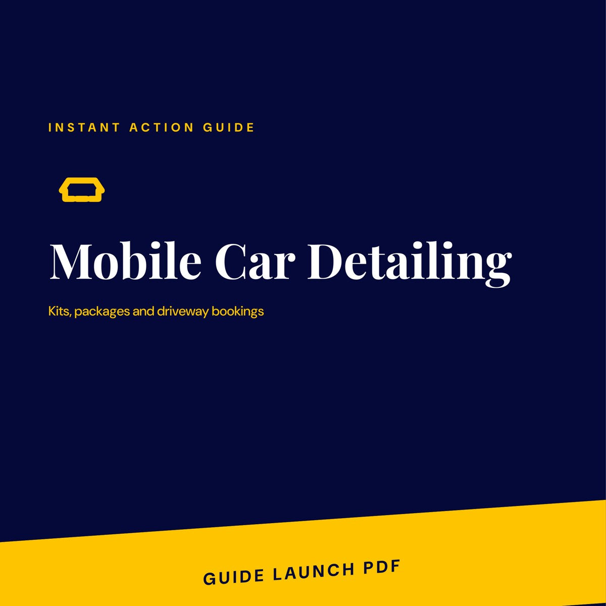 Mobile Car Detailing guide cover