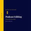Podcast Editing guide cover