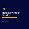 Resume Writing Service guide cover