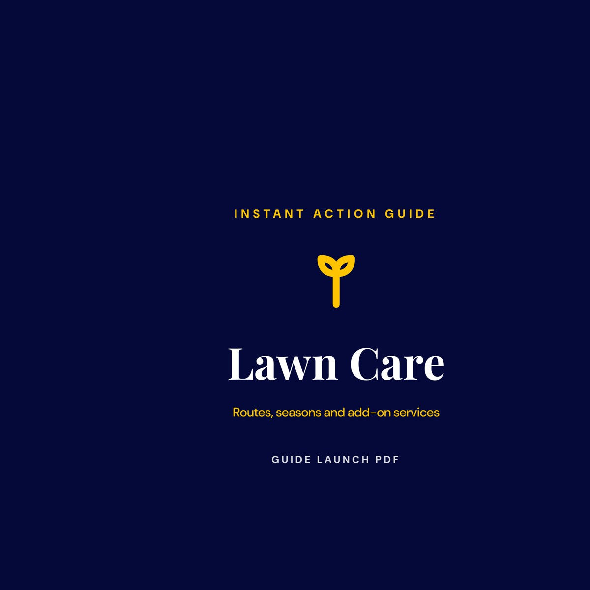 Lawn Care guide cover